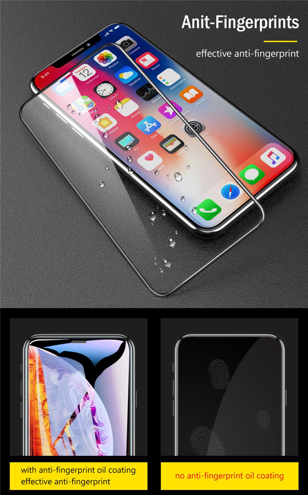 Bakeey-Upgrade-25D-Curved-Edge-Silk-Tempered-Glass-Screen-Protector-For-iPhone-XXSXRXS-Max-1453980-6